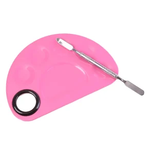 Professional Cosmetic Mixing Makeup Palette Spatula Stainless Steel