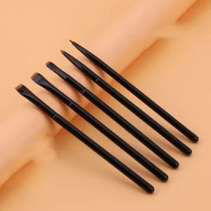 Professional Cosmetics Makeup Eyeliner Brush Single Angled Eyebrow Brushes for Face Use