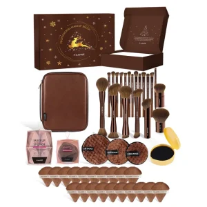 Professional Custom OEM&ODM Makeup Brushes Set Custom Logo Luxury Makeup Brush Set with Storage Box Makeup Tool