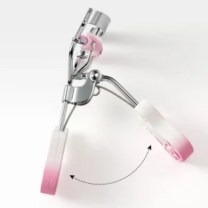 Professional Eyelash Curler with Comb One Step Long Lasting Lash Curler Beginner Friendly All Day Curl Makeup Tool for Women