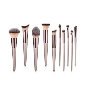 Professional Foundation Cosmetic Kit Blending Highlighter Makeup Brush Set