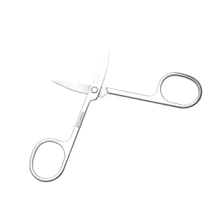 Professional Japanese Small Hair Scissors Sharp Cutting Barber Makas Eyebrow Shears Beauty Makeup Nose Trimmer Stainless Steel