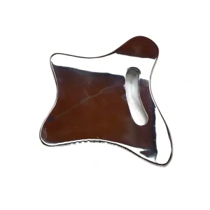Professional Large Stainless Steel Gua Sha Board for Body Scraping Deep Muscle Massage on Leg and Back Lymphatic Drainage Tool