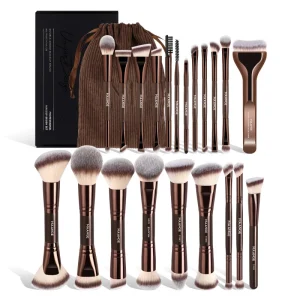 Professional Makeup Brush Customized 21pcs Makeup Brushes Powder Foundation Concealer Blush Facial Makeup Brush Set