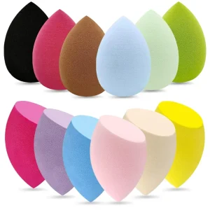 Professional Makeup Sponge Set Latex Free Soft Setting Face Puffs Multicolor Beauty Sponge Blender Cosmetic Applicator