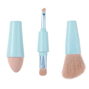 Professional Makeup Tool Makeup Brush 4 in 1 Multi function Portable Makeup Pen Concealer Blush Foundation Custom logo
