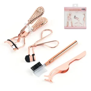 Professional Mini Eyelash Curler Kit Manufacturer’s Eyebrow Lash Tweezer Set