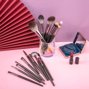 Professional Natural Hair Makeup Brush Set Luxury Soft Hairs Custom Logo Private Label High Quality Cosmetic Brushes