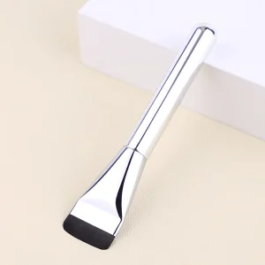 Professional One Line Covered Flat Brush Ultra Thin Lightweight Beauty Tools Flat Foundation Makeup Brush