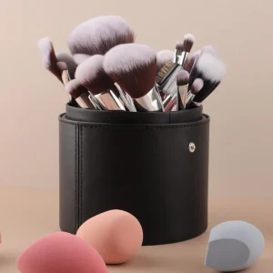 Professional Plastic Handle Synthetic Hair 40 Piece Makeup Brush Set for Concealer Use
