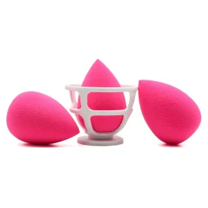 Professional Portable Soft Makeup Sponges Multi Color Beauty Cosmetic Sponge for Powder Cream Liquid Use Labeling