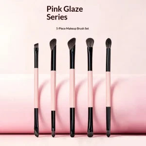 Professional Private Label Synthetic Hair Makeup Brush Double Ended Makeup Brushes