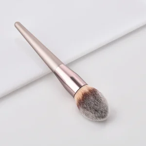 Professional Single Blush Makeup Brush Set Travel-friendly with Handle for Blending Eyebrows and Lips