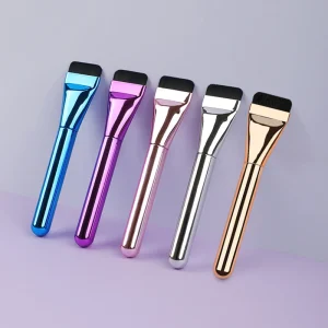 Professional Single Flat-Head Face Liquid Foundation and Mask Mud Makeup Brush Concealer Traceless Facial Makeup Brush Beauty Tool