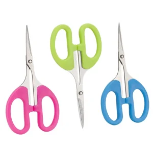 Professional Stainless Steel Manual Scissors Household and Office School Makeup Cosmetic Tool for Paper Cutting Beauty Care