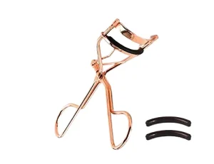 Professional Stainless Steel Silicone Replacement Eyelash Curler Long Lasting Natural Eye Makeup Tool
