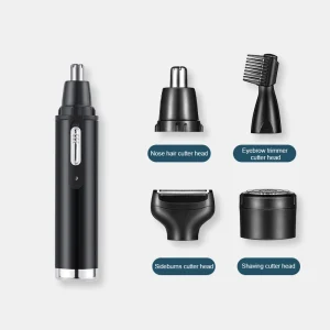 Professional Wireless Nose Hair Trimmer Mini Eyebrow Sideburns Nose Hair Trimmer