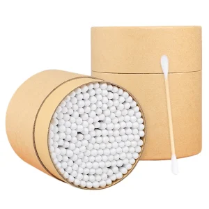 Promotional Q Tips Bamboo Cotton Swab Bamboo Stick Cotton Ear Buds