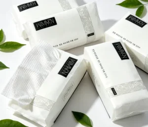 Pull Out Disposable Face Towels Large Pack Viscose Hypoallergenic Lint Free Cleansing Cloth