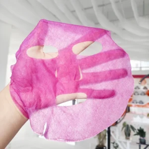Purple Onion Facial Mask Sheet 40GSM Eco-friendly Dry Cooling Moisturizing Whitening Mask Cloths