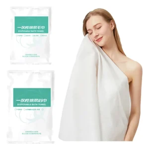 Quick Dry Microfiber Bath Towels Soft Plaid Design for Beach Hotel Travel or Bathroom One Time Use