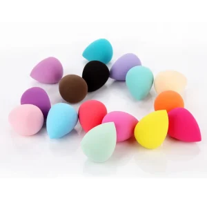 Quick Shipment 20*30MM Cute Teardrop Makeup Sponges Mini Sponge Makeup Blenders