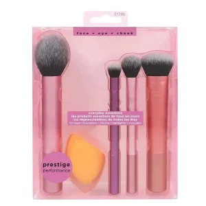 RT Highlight Beginner Portable Five-Piece Makeup Set Soft Synthetic Hair Brushes Professional Eye Shadow Blush Brushes Plastic