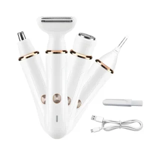 Rechargeable Eyebrows Trimmer Razor Face Nose Hair Bikini Painless Lady Shaver Electric Razor Women Epilator Machine