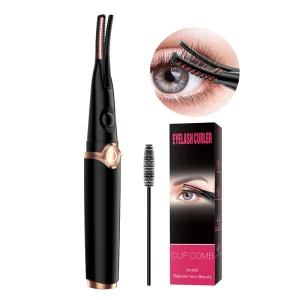 Rechargeable Heated Plastic Eyelash Curler Long Lasting Electric Mini Curling Lash Clip