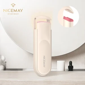 Rechargeable Private Label Mini Smart Heated Eyelash Curler Tool Makeup Electric Eyelash Curler with Mascara