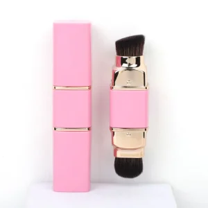 Retractable Double Head Private Label Vegan Travel High Quality Luxury Custom Single Professional Makeup Brushes