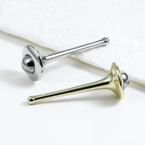 Reusable Mini Metal 360 Rotating Eye Message Roller Beauty Cream Massage Spoon Ball Metal Cosmetic Spatula