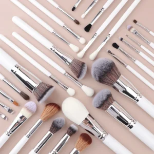 Rich Stock Ship Fast Your Own Brand Makeup Brush Professional Private Label Makeup Brush Set With Belt Bag