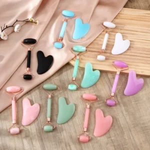 Roller for Face Neck Eye Resin Facial Massage Instrumenr Health Care Scraping Board Musclee Beauty Skincare Tools