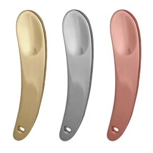 Rose Gold Eye Cream Massager Spoon Mini Metal Zinc Alloy Face Mask Spatula Beauty Facial Mask Spatula
