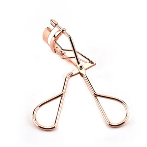 Rose Gold Eyelash Curler for Women Makeup Tool for Curling Eyelashes