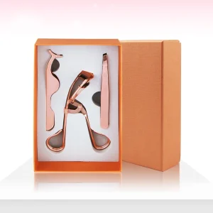 Rose Gold Heated Eyelash Curler Set