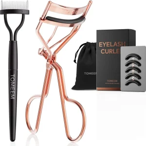 Rose Gold Universal Eye Lashes Curlers with Comfort Grip