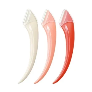 Rose Milare M 023=1 Crescent Shaped Stainless Steel Safety Anti Scratch Eyebrow Trimmer for Beginners