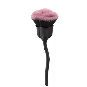 Rose Powder Makeup Brush Single Beauty Tool for Face Manicure Dust Blush Application