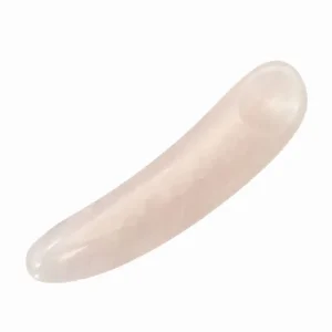 Rose Quartz Cosmetic Spoon Eye Cream Makeup Scoop Spatula Stick Facial Mask Spatula for Eye Relief Massage Spoon