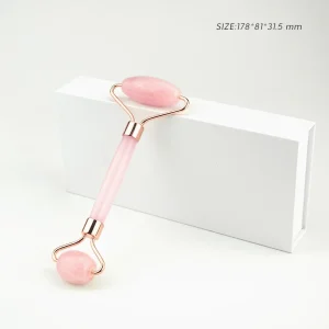 Rose Quartz Jade Stone Roller MLIKE Beauty Ever Enjoy Original Factory
