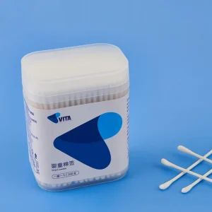 Round and Spiral Head Soft and Safty Cotton Buds Qtips Baby Cotton Swabs for Baby Cleaning