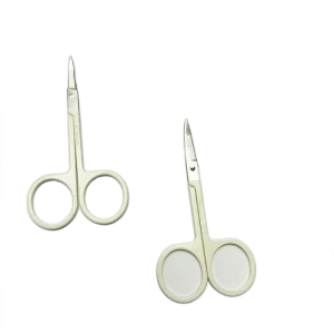 S belle Makeup Tools Small Makeup Shears Trimmer Cosmetic Eyebrow Scissors for Beauty
