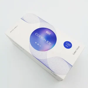 Salon Grade Disposable Cotton Face Towels Custom Logo Eco Friendly Biodegradable 20x20cm Makeup Removal Cleansing Hotel Home