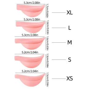Salon Self Sticky Lash Lift Pads Korean Eyelash Perm Rods No Glue Lash Lift Shields Private Label Silicone for Lifting Eyelashes
