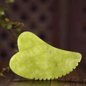 Scraping Board Natural Jadeite Colorful Gemstone Household Massage Device for Facial Use Meridians