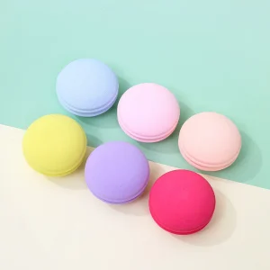 Shape Latex Free Colorful Powder Puff Ultra Soft Fine Texture Hydrophilic Polyurethane Washable Cut Style Makeup