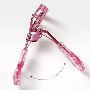 Shell Handle Eyelash Curler Multi Color Options Fits All Eye Shapes Creates Natural Curl Stylish New Design Beauty Makeup Tool