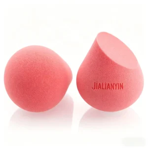 Shell Pink Makeup Sponge Blender Soft Latex free Sponge for Foundation Liquid Creams
